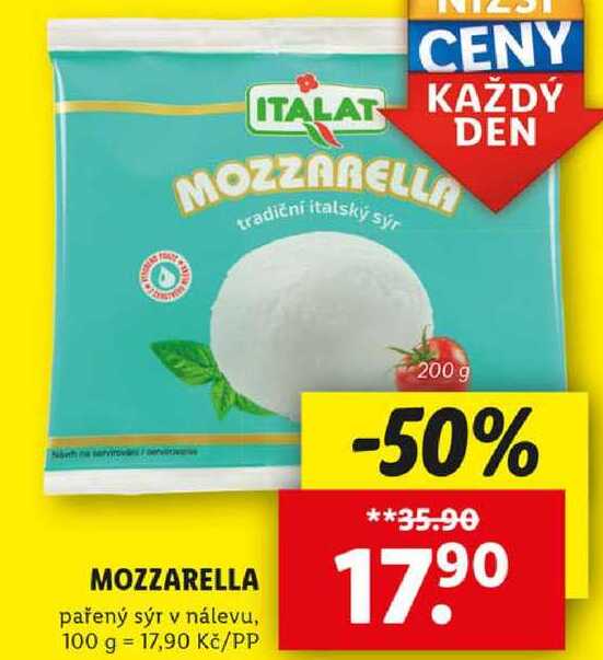 MOZZARELLA, 200 g