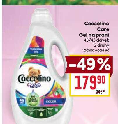 Coccolino Care Gel na praní 43/45 dávek