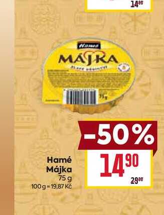 Hamé Májka 75 g