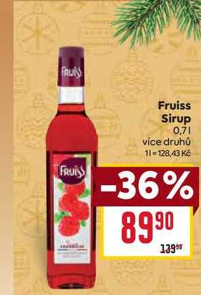 Fruiss Sirup 0,7l