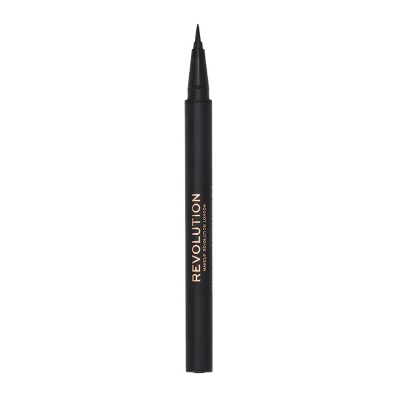 Makeup Revolution Fix na obočí Hair Stroke Brow dark brown, 1 ks