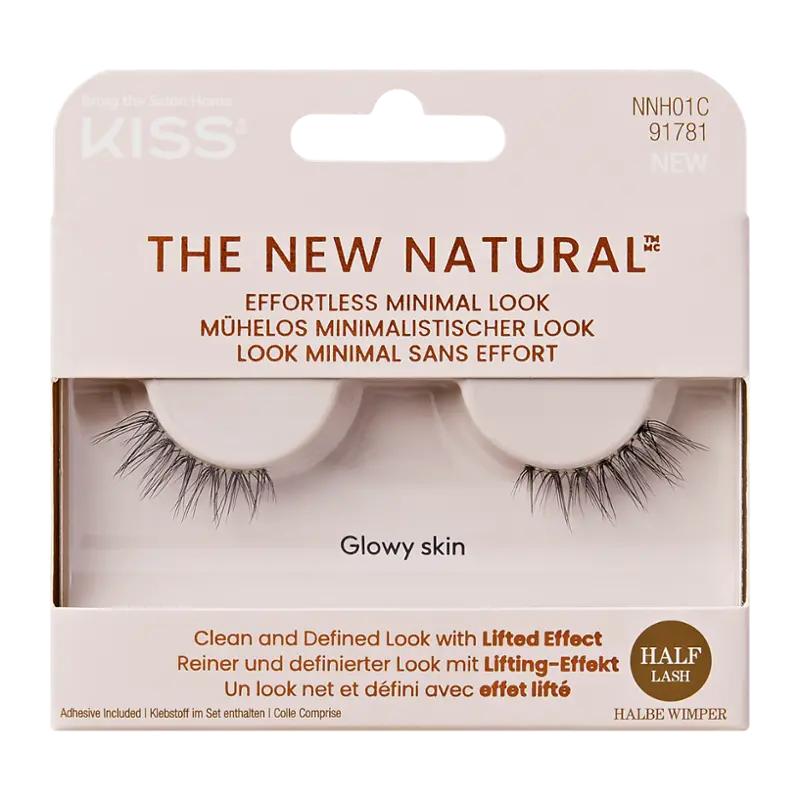 KISS Umělé řasy The New Natural Glowy skin, 1 ks