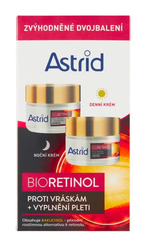 Astrid Denní a noční krém Bioretinol duopack, 100 ml