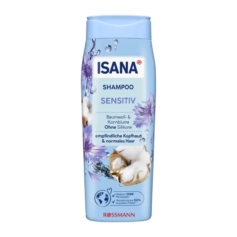 ISANA Šampon Sensitive Cotton Flower, 300 ml