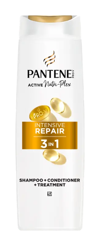 Pantene Šampon Pro-V Intensive Repair 3v1 Active Nutri-Plex, 325 ml