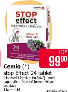 Cemio stop Effect 24 tablet 