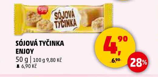 SÓJOVÁ TYČINKA ENJOY, 50 g 