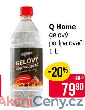 Q Home gelový podpalovač 1 L