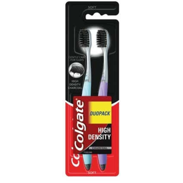 Colgate Zubní kartáček měkký High Density Charcoal