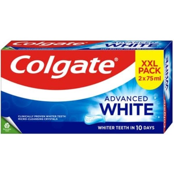 Colgate Zubní pasta Advanced White DUOPACK 2x 75 ml