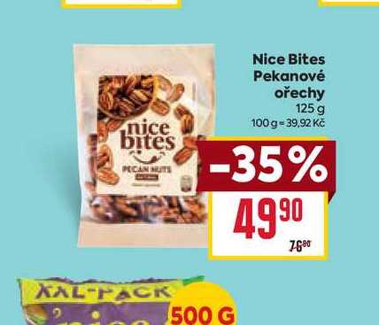 Nice Bites Pekanové ořechy 125 g 