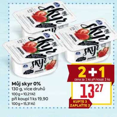 Můj skyr 0% 130 g