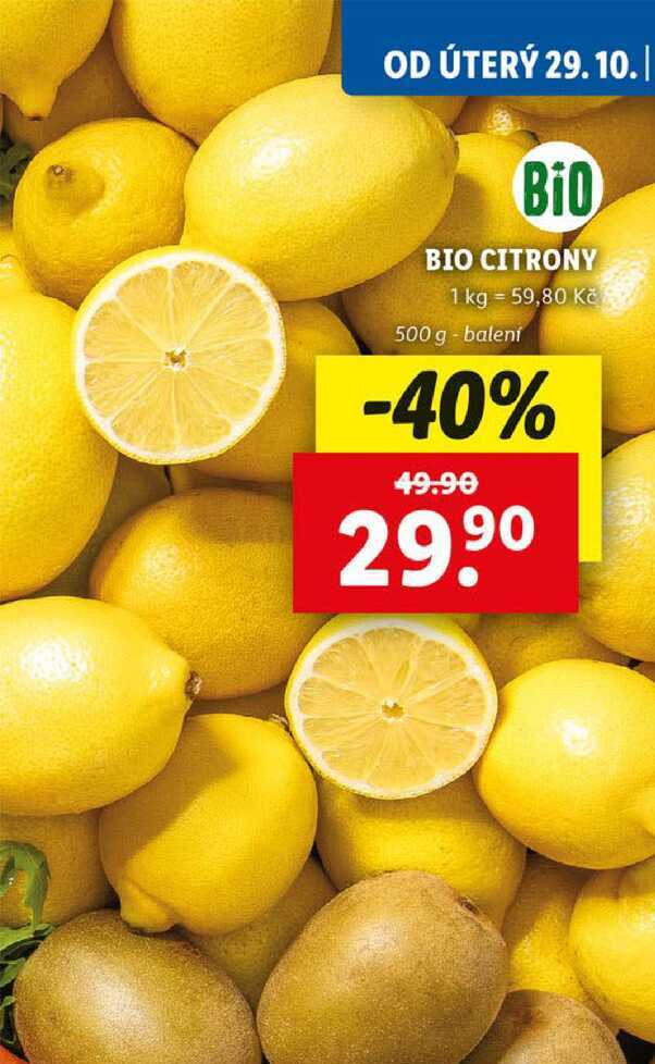 BIO CITRONY, 500 g