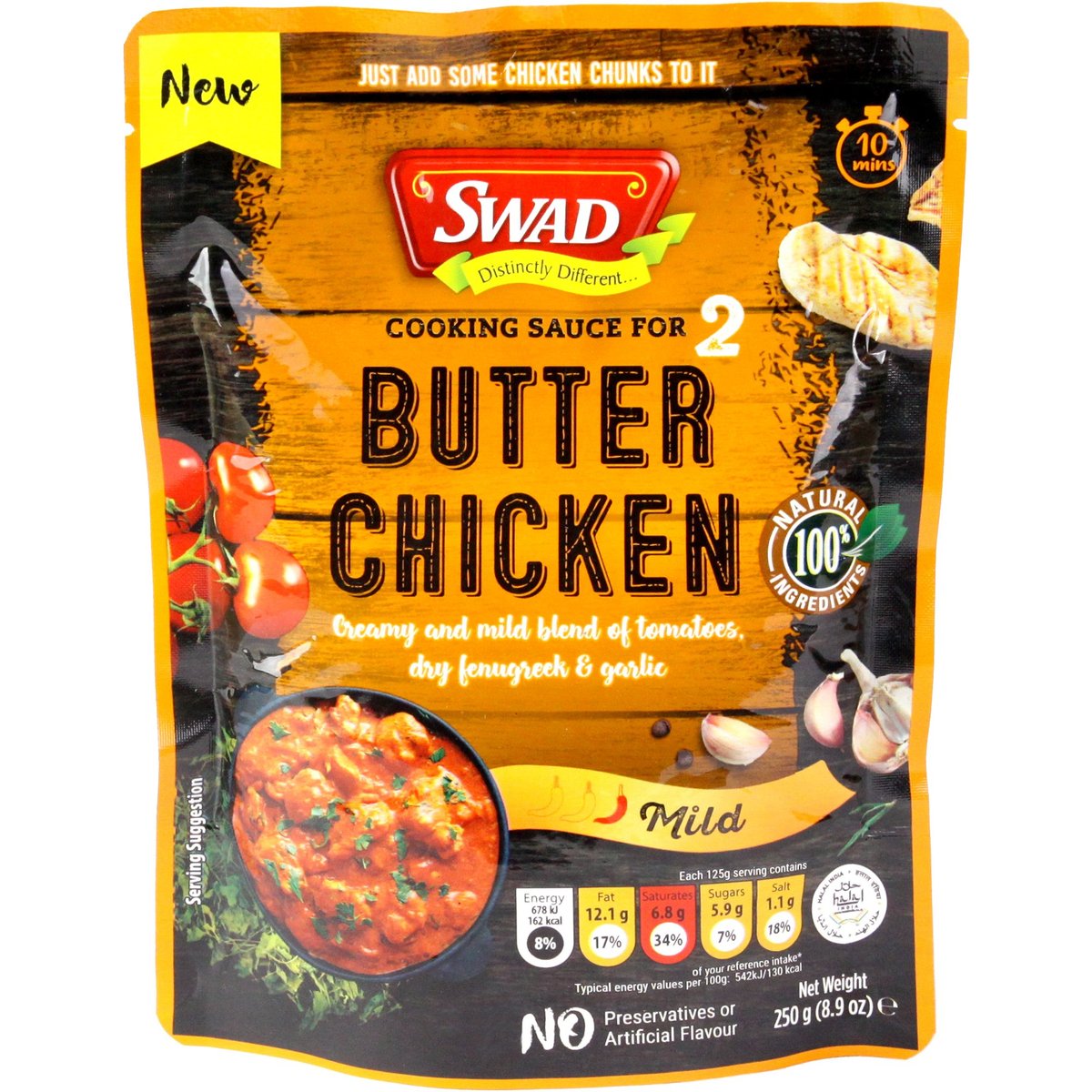 Swad Butter chicken hotová omáčka