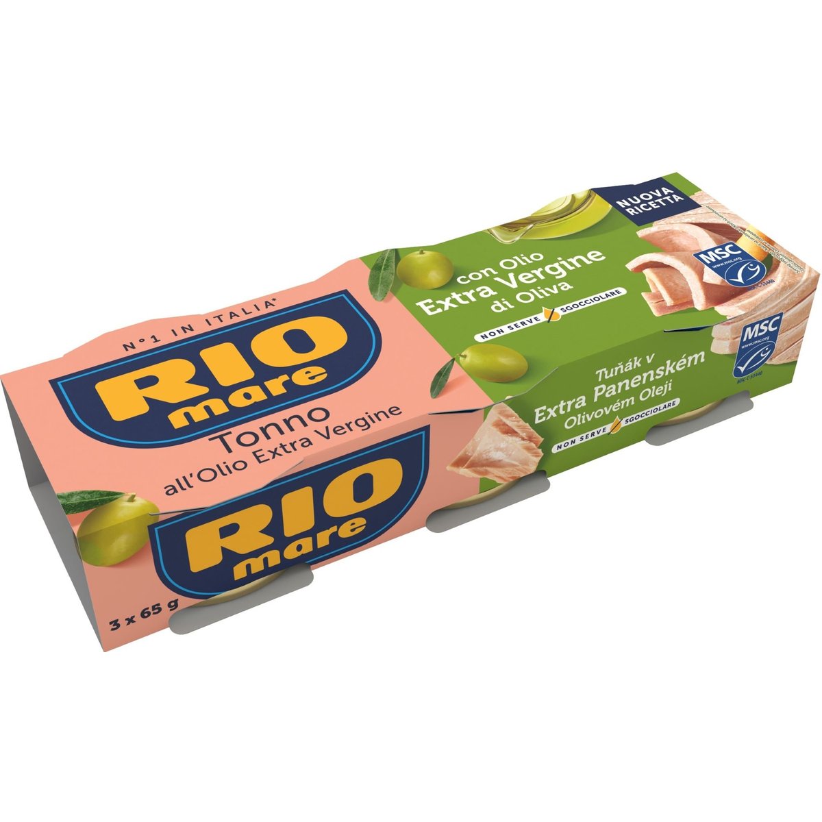 Rio Mare Tuňák v extra panenském olivovém oleji 3×65 g