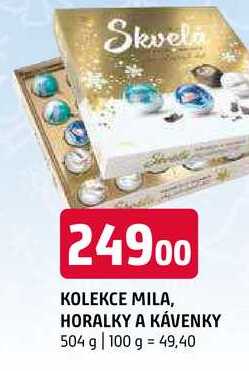 Kolekce mila horalky a kávenky 504g