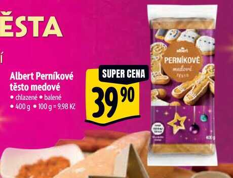 Albert Perníkové těsto medové, 400 g