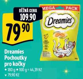 Dreamies Pochoutky pro kočky, 180 g