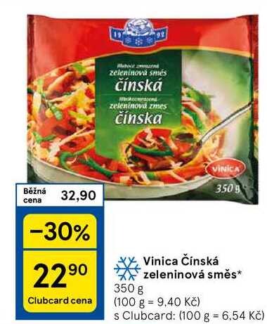 Vinica Čínská zeleninová směs, 350 g