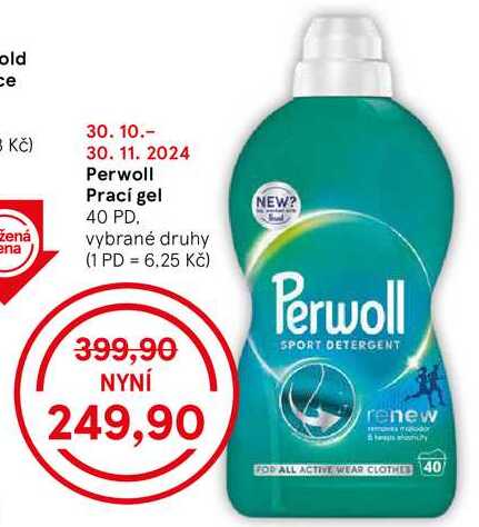 Perwoll Prací gel, 40 PD