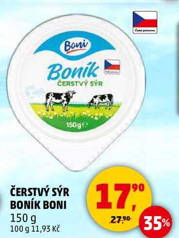 ČERSTVÝ SÝR BONÍK BONI, 150 g