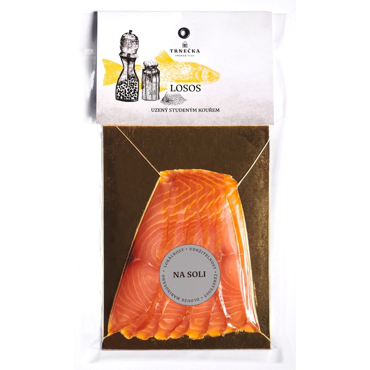 Trnečka Smoked Fish Losos obecný uzený studeným kouřem na soli