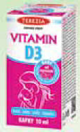 TEREZIA Vitamin D3 BABY 400 IU