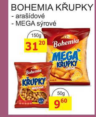 BOHEMIA KŘUPKY 150g 