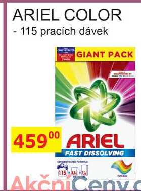 ARIEL COLOR - 115 pracích dávek