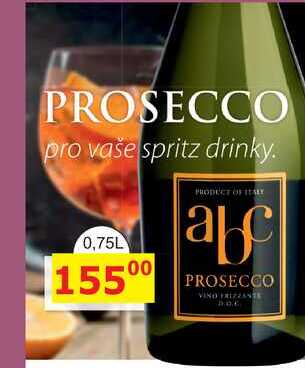 abc PROSECCO 0,75L 