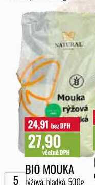 BIO MOUKA rýžová, hladká, 500g