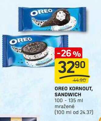 OREO KORNOUT, SANDWICH 100 - 135 ml mražené 