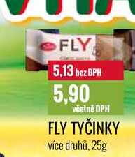 FLY TYČINKY 25g 