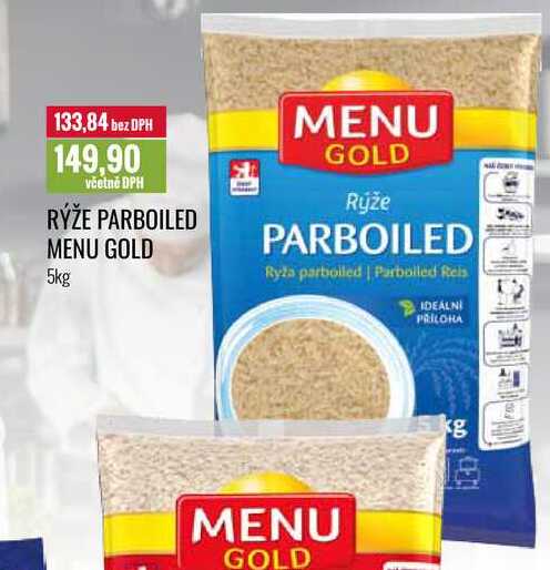 RÝŽE PARBOILED MENU GOLD 5kg