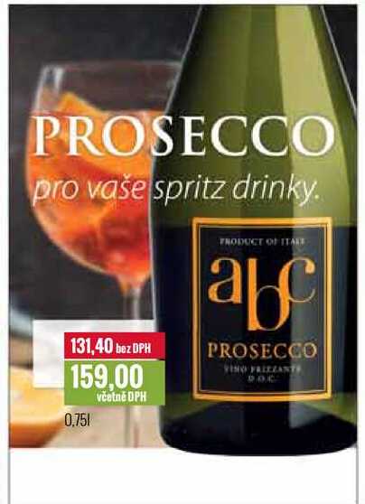 abc PROSECCO 0,75l