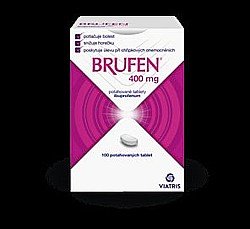 Brufen 400 mg 100 potahovaných tablet