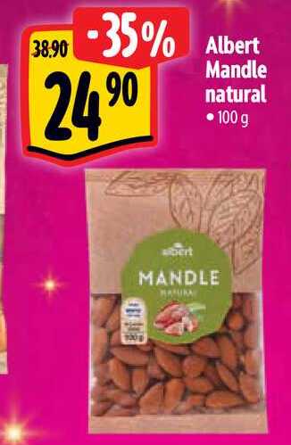  Albert Mandle natural • 100 g  