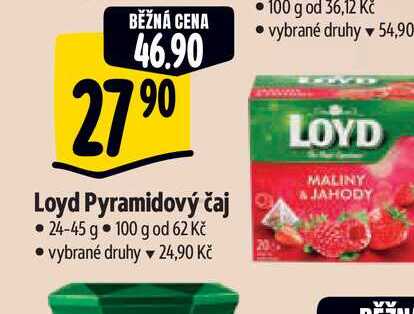  Loyd Pyramidový čaj 24-45 g  