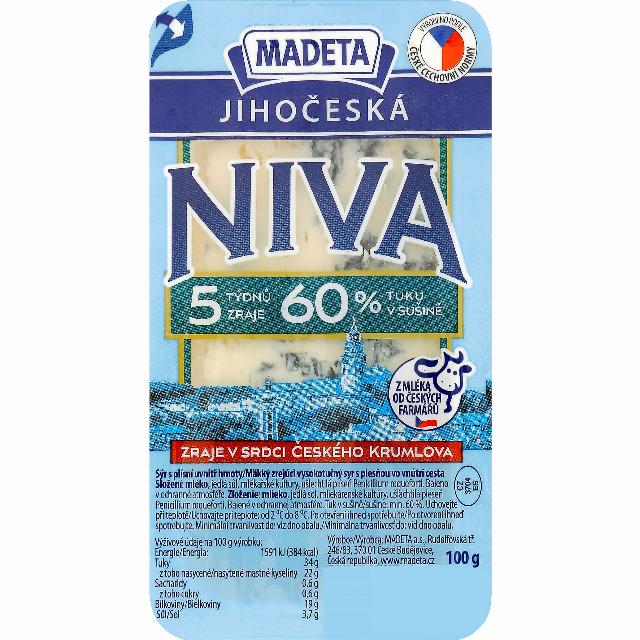 MADETA Jihočeská Niva 60 % tuku