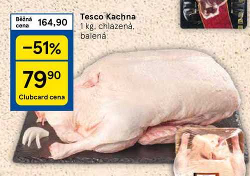 Tesco Kachna, 1 kg, chlazená