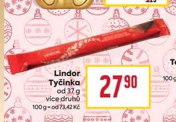 Lindor Tyčinka od 37 g