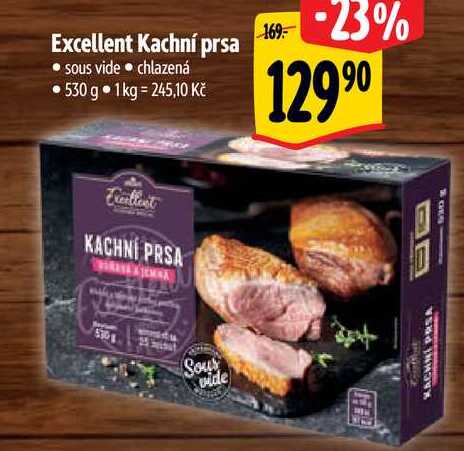 Excellent Kachní prsa, 530 g