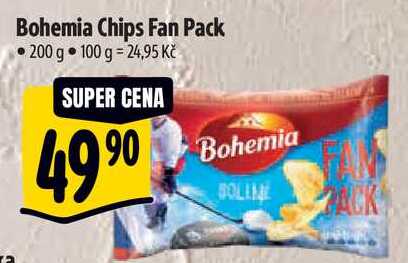 Bohemia Chips Fan Pack, 200 g