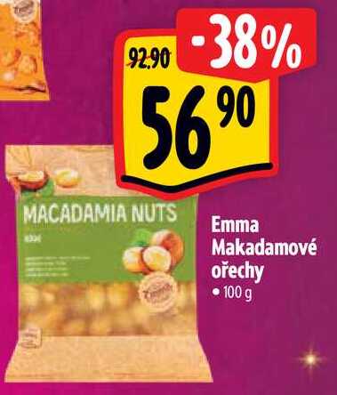 Emma Makadamové ořechy, 100 g 