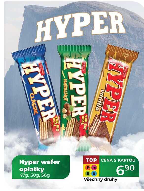 Hyper wafer oplatky 47g