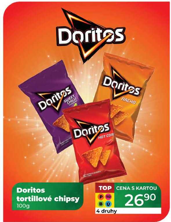 Doritos tortillové chipsy 100g 