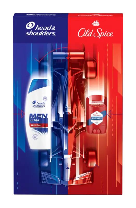 Head&Shoulders, Old Spice Dárková sada Head & Shoulders Men Ultra Old Spice & Old Spice Whitewater, 1 ks