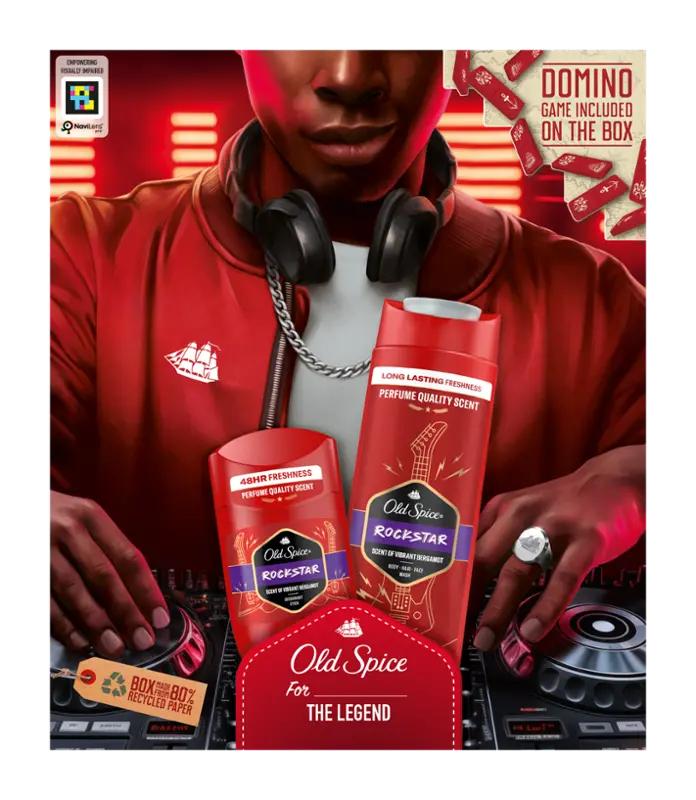 Old Spice Dárková sada Old Spice Rockstar, 1 ks