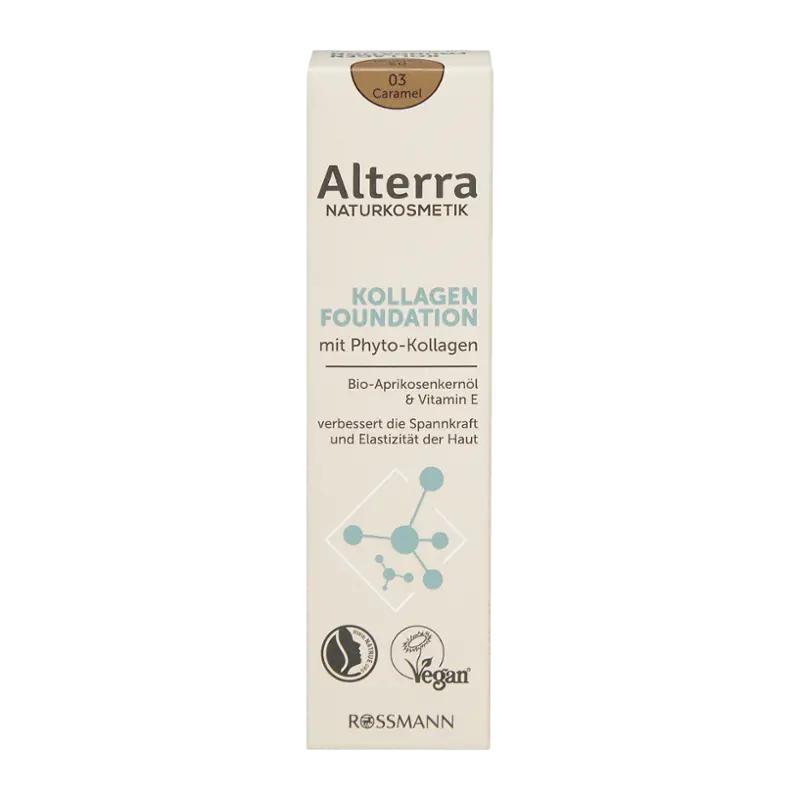 Alterra Naturkosmetik Make-up s kolagenem 03 Caramel, 1 ks