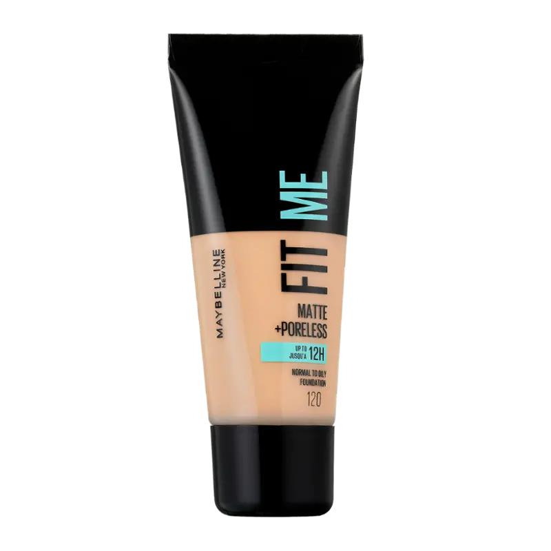 Maybelline Make-up Fit Me! Matte + Poreless 120 Classic Ivory, 1 ks